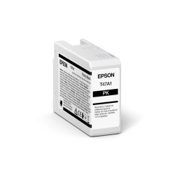 Cartus Cerneala Original Epson Photo Black, T47A1, pentru UltraChrome Pro 10, 50ml,  (timbru verde 1.2 lei),  "C13T47A100"
