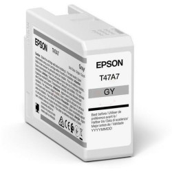 Cartus Cerneala Original Epson Grey, T47A7, pentru UltraChrome Pro 10, 50ml,  (timbru verde 1.2 lei),  "C13T47A700"