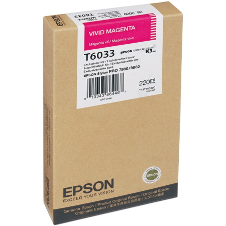 Cartus Cerneala Original Epson Magenta, , pentru , ,  (timbru verde 1.2 lei),  "C13T603300"