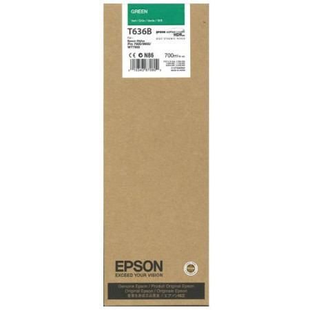 Cartus Cerneala Original Epson Grey, , pentru , ,  (timbru verde 1.2 lei),  "C13T636B00"