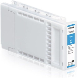 Cartus Cerneala Original Epson Cyan, T6932, 350ml, pentru SureColor T3000|T5000|T7000|T3200|T5200|T7200 (timbru verde 0.15 lei),