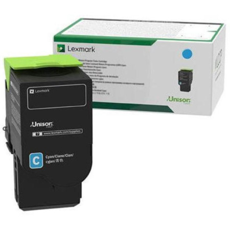 Toner Original Lexmark Cyan, 78C2XC0, pentru CS421|CS521|CS622|CX421|CX522|CX622|CX625|CX625, 5K, (timbru verde 1.2 lei)"78C2XC0