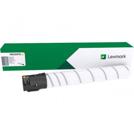 Toner Original Lexmark Yellow, 76C00Y0, pentru C9235|CS921|CS923|CX920|CX921|CX922|CX923|CX924, 11.5K, (timbru verde 1.2 lei)"76