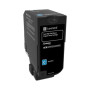 Toner Original Lexmark Cyan, 84C2HC0, pentru CX725, 16K, (timbru verde 1.2 lei)"84C2HC0"