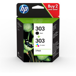 Combo-Pack Original HP 2BK/CMY, nr.303, pentru Envy Inspire 7200|7900, 400p/165p, incl.TV 1.2 RON, "3YM92AE"