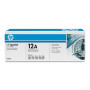 Toner Original HP Black, nr.12A, pentru LaserJet 1010|1012|1015|1018|1020|1022|3015|3020|3030|3050|3052|3055|M1005|M1319F, 2K, (
