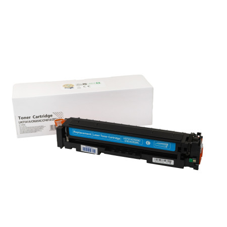 Încărcătură toner compatibilă CF541A, 203A, 3023C002, CRG054C, CF401A, 201A, 1241C002, CRG045C, 1300 filelor pentru imprimante H