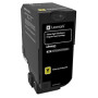 Toner Original Lexmark Yellow, 84C2HY0, pentru CX725, 16K, (timbru verde 1.2 lei)"84C2HY0"