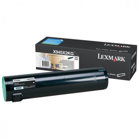 Toner Original Lexmark Black, X945X2KG, pentru X940|X945, 36K, incl.TV 1.2 RON, "X945X2KG"