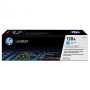 Toner Original HP Cyan, nr.128A, pentru Color LaserJet CM1415|CP1525, 1.3K, (timbru verde 1.2 lei) , "CE321A"