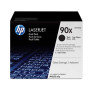 Dual-Pack Original HP Black, nr.90X, pentru Color LaserJet Pro 500 MFP M570|M551|M575, 2x24K, (timbru verde 1.2 lei) , "CE390XD"