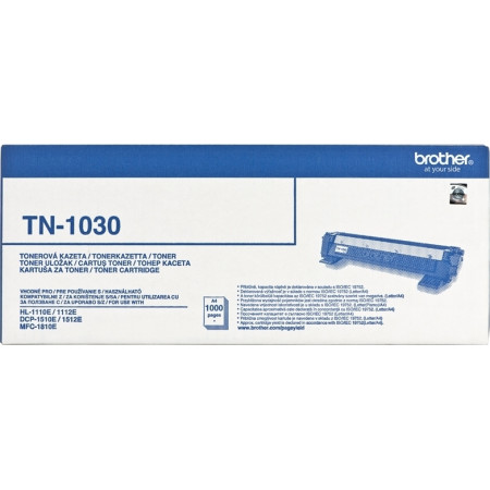 Toner Original Brother Black, TN1030, pentru HL-1110|1112|1210|1212|DCP-1510|1610|MFC-1810|1910, 1K,"TN1030"