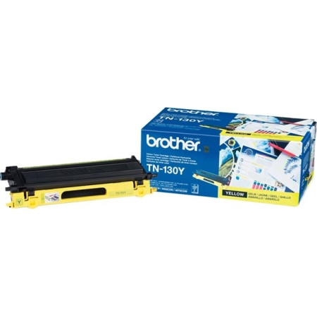 Toner Original Brother Yellow, TN130Y, pentru MFC-9440|9450|9840|9040|HL-4070|4040|4050, 1.5K,"TN130Y"