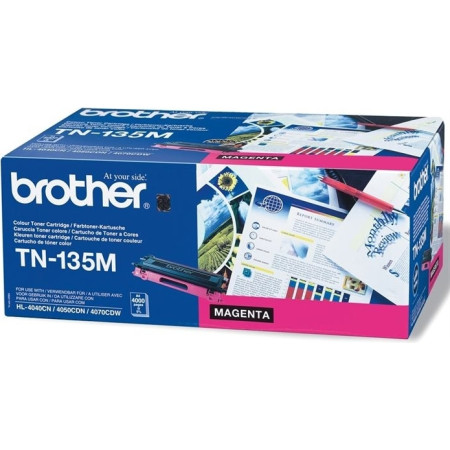 Toner Original Brother Magenta, TN135M, pentru MFC-9440|9450|9840|9040|HL-4070|4040|4050, 4K,"TN135M"