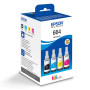 Combo-Pack Original Epson CMYK, 664 Combo, pentru L100|L120||L200|L110|L210|L220|L300|L355|L550, (timbru verde 0.15 lei), "C13T6