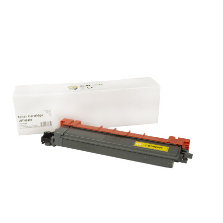 Încărcătură toner compatibilă TN249Y, 4000 filelor pentru imprimante Brother (Orink white box)