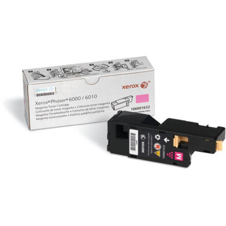 Toner Original Xerox Magenta, 106R01632, pentru Ph 6000|Ph 6010|WC 6015, 1K, (timbru verde 1.2 lei) , "106R01632"
