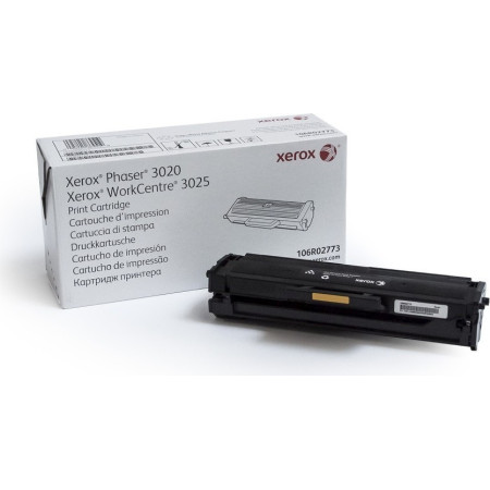 Toner Original Xerox Black, 106R02773, pentru Ph 3020|WC3025, 1.5K, (timbru verde 1.2 lei) , "106R02773"