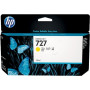 Cartus Cerneala Original HP Yellow, nr.727, pentru DesignJet T1500|T1530|T2500|T2530|T920, 130ml, (timbru verde 0.15 lei), "B3P2