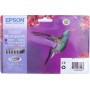 Cartus Cerneala Original Epson CMYK, T0807, pentru Stylus Photo R265|360|RX562,  , (timbru verde 0.15 lei), "C13T08074011"(RAPO)