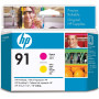 Cap Printare Original HP Magenta/Yellow, nr.91, pentru DesignJet Z6100, , (timbru verde 0.15 lei), "C9461A"