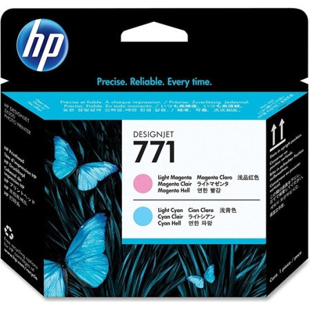 Cap Printare Original HP Light Magenta/Light Cyan, nr.771, pentru DesignJet Z6200, , (timbru verde 0.15 lei), "CE019A"