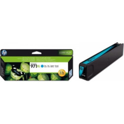 Cartus Cerneala Original HP Cyan, nr.971XL, pentru OfficeJet X476|576|451|551, , (timbru verde 0.15 lei), "CN626AE"