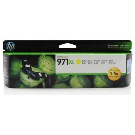 Cartus Cerneala Original HP Yellow, nr.971XL, pentru OfficeJet X476|576|451|551, , (timbru verde 0.15 lei), "CN628AE"