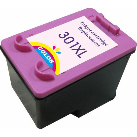Încărcătură cerneală renovată CH564EE#BA3, no.301XL, 18ml pentru imprimante HP (BULK), V1