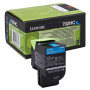 Toner Original Lexmark Cyan, 70C2HC0, pentru CS310|CS410, 3K, (timbru verde 1.2 lei) , "70C2HC0"