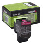 Toner Original Lexmark Magenta, 80C2SM0, pentru CX310|CX410|CX510, 2K, (timbru verde 1.2 lei) , "80C2SM0"