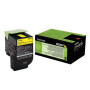 Toner Original Lexmark Yellow, 80C2SY0, pentru CX310|CX410|CX510, 2K, (timbru verde 1.2 lei) , "80C2SY0"