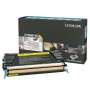 Toner Original Lexmark Yellow, C736H1YG, pentru C736|X736|X738, 1K, (timbru verde 1.2 lei) , "C736H1YG"