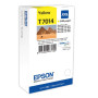 Cartus Cerneala Original Epson Yellow, T7014, pentru WP4000|4500,  , (timbru verde 0.15 lei), "C13T70144010"(RAPO)