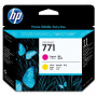 Cap Printare Original HP Magenta/Yellow, nr.771, pentru DesignJet Z6200, , (timbru verde 0.15 lei), "CE018A"