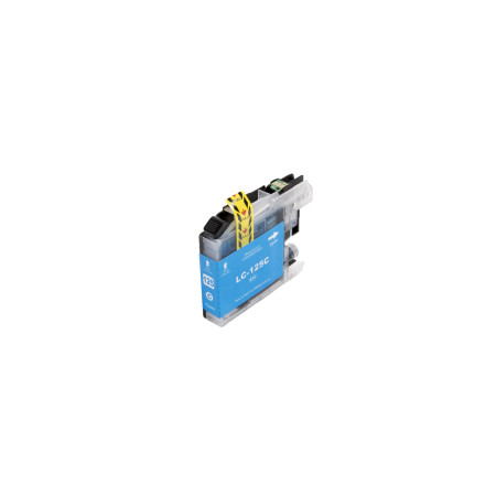 Încărcătură cerneală compatibilă LC125XLC, 15ml pentru imprimante Brother (BULK)