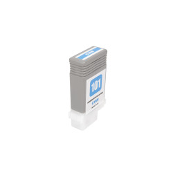 Încărcătură cerneală renovată 0884B001, PFI101C, 130ml pentru imprimante Canon (BULK)