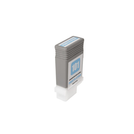 Încărcătură cerneală renovată 0887B001, PFI101PC, 130ml pentru imprimante Canon (BULK), photo