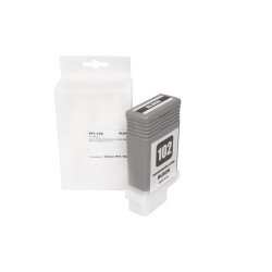 Încărcătură cerneală renovată 0895B001, PFI102BK, 130ml pentru imprimante Canon (BULK)