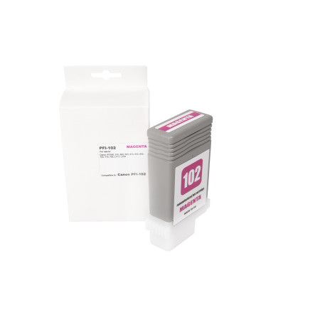 Încărcătură cerneală renovată 0897B001, PFI102M, 130ml pentru imprimante Canon (BULK)
