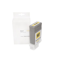 Încărcătură cerneală renovată 6708B001, PFI107Y, 130ml pentru imprimante Canon (BULK)