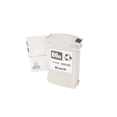 Încărcătură cerneală renovată C4871A, no.80, 350ml pentru imprimante HP (BULK)
