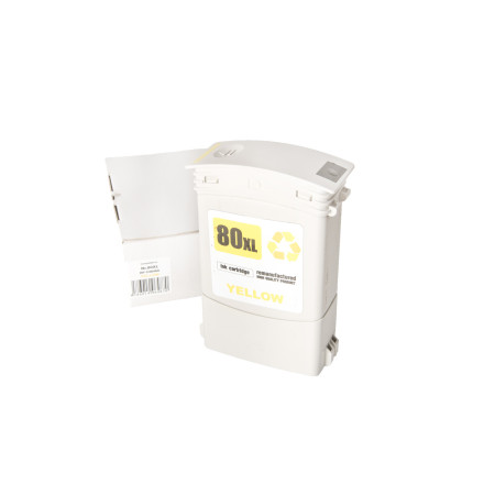 Încărcătură cerneală renovată C4848A, no.80, 350ml pentru imprimante HP (BULK)