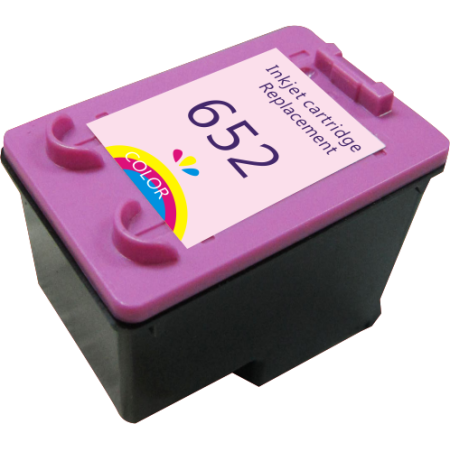 Încărcătură cerneală renovată F6V24AE#BHK, no.652XL, 18ml pentru imprimante HP (BULK)