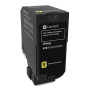 Toner Original Lexmark Yellow, 74C20Y0, pentru CS720|CS725|CX720, 3K, (timbru verde 1.2 lei) , "74C20Y0"