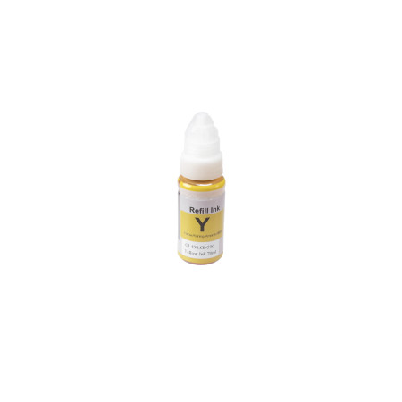 Încărcătură cerneală compatibilă 1606C001, 0666C001, GI-490Y, GI-590Y, 70ml pentru imprimante Canon (ORINK BULK)