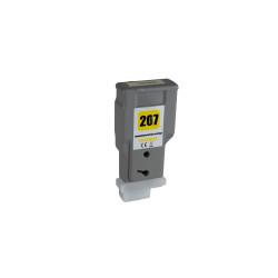 Încărcătură cerneală renovată 8792B001, PFI207Y, 300ml pentru imprimante Canon (BULK)