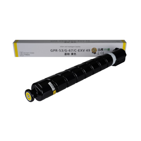 Încărcătură toner compatibilă 8527B002, C-EXV49Y, 19000 filelor pentru imprimante Canon