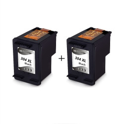 Încărcătură cerneală renovată N9K08AE, no.304XL BK/2x20ml/2x1000 pages pentru imprimante HP (multipack)