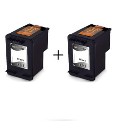 Încărcătură cerneală renovată F6U68AE#BA3, no.302XL BK/2x15ml pentru imprimante HP (multipack)